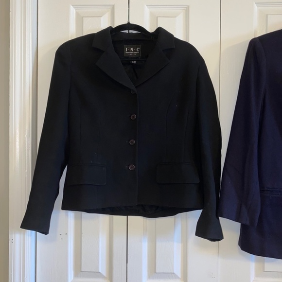 Size 10 petite ladies business casual jackets with bonus unbranded scarves - Picture 4 of 9